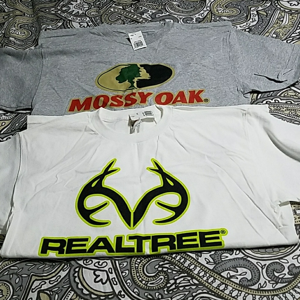Mossy Oak Real Tree T shirts bundle